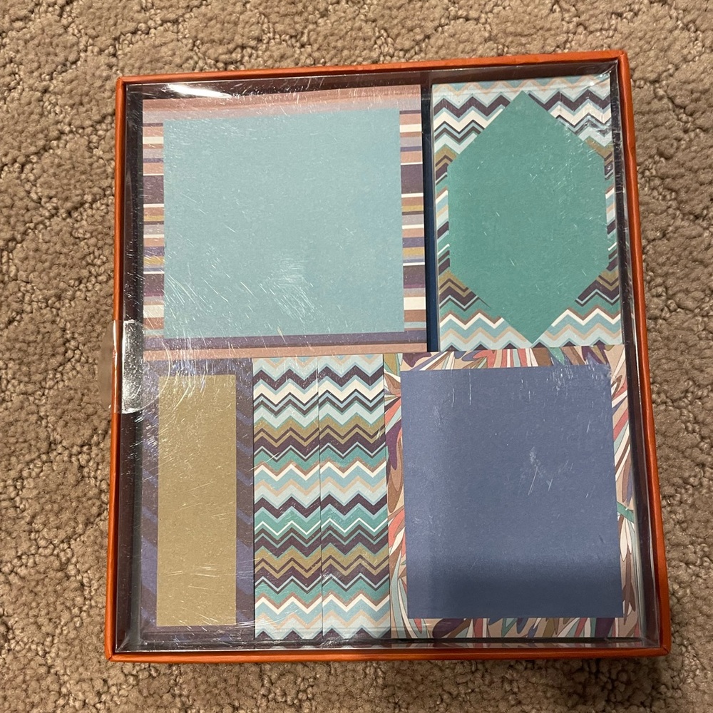 Missoni for Target sticky notes